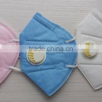 disposable dust mask with breather valve