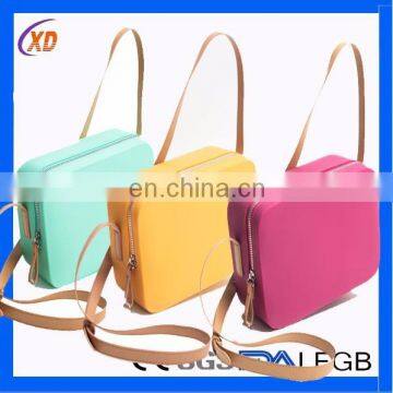 2017hot sale on line shop silicone rubber handbag/mini women handbags