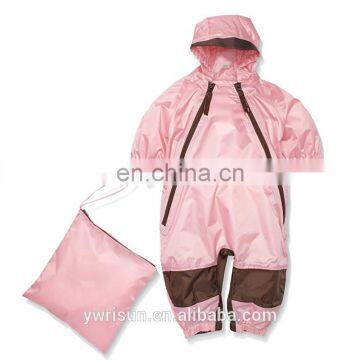 Muddy Buddy All in one Toddler Rainsuit Coverall Pink 12M To 5T / 20kg