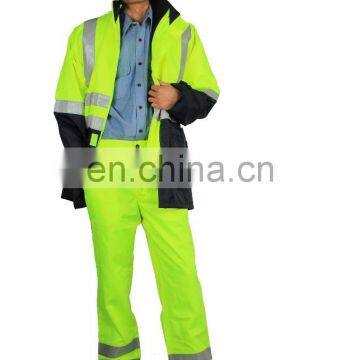 hi vis bomber jacket reflective tape winter workwear