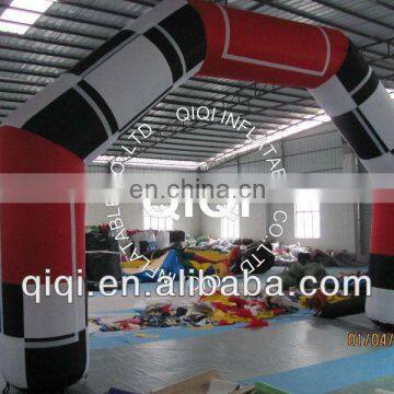 Cream-coloured Car Advertising Inflatable Arch in Service Equipment photo-3