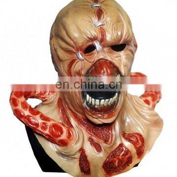 DELUXE LATEX RESIDENT EVIL NEMESIS HALLOWEEN MASK FANCY DRESS UP ADULT COSPLAY MASQUERADE MASK