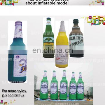 Attractive !inflatable wine model,drink model inflatable ,popular inflatable model