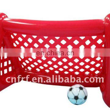 Inflatable soccer goal