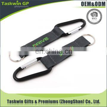 Custom factory short lanyards, carabiner lanyards, carabiner for sale