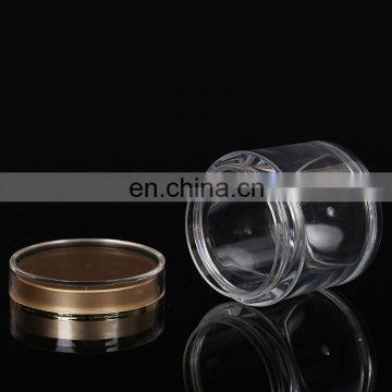 high standard acrylic plastic indusrial circular thick bottom packing bottle
