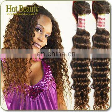 Hot Sell Popular Grade 5A Deep Curl Peruvian Hair Bundles