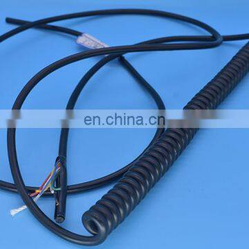 Retractable Cable Spiral Spring/retractable Coil Cable Low Voltage Flexible Retractable Spiral Spring Coiled Cable photo-6