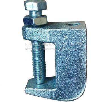 Galvanized iron beam clamp