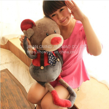 Factory direct mouse bear cartoon elephant rabbit puppet plush toy for wholesale