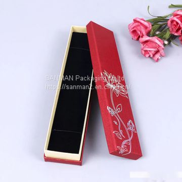 Jewelry paper packaging box for necklace