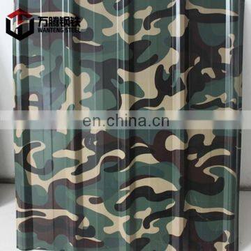 PPGI PPGL Prepainted Color Coated Galvanized Camouflage Color PPGL From China Supplier