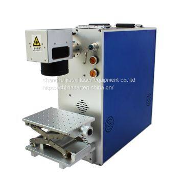 Jiaoxi 20W protable fiber laser marking machine for permanent marking on metal