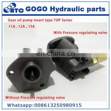 Gear oil pump Insert type lubricating cycloid with small flow, low pressure gear pump triangle