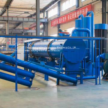 Continuous Wood Charcoal Making Machine