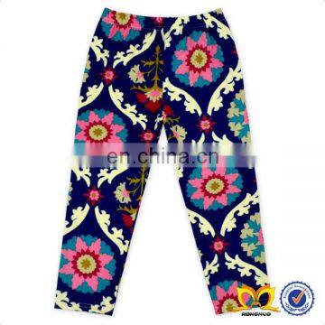 Stylish Baby Flower Winter Leggings Girls Boutique Leggings Wholesale Kids Leggings