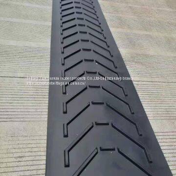 Chevron Cleated Rubber Conveyor Belt photo-4