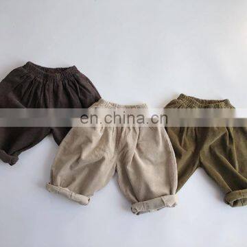 New OEM Corduroy Fabric From Yifan Dress For Baby Cute Pant photo-4