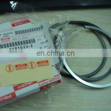 Diesel engine parts 6BG1 piston ring 1-12121-065-0 for forklift