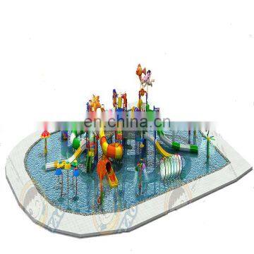 Large Fiberglass Slide for Water Pool, Water Play Equipment for Sale