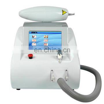 Q switch  Nd yag laser beauty equipment for skin Whitening  tattoo removal