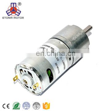 cigarette vending machine 12v high torque long lifetime mini gear motor ET-SGM37D2