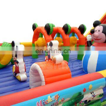 Inflatable Fun City Kids Jumping Castle Amusement Park Inflatable Slide Playground For Sale photo-6