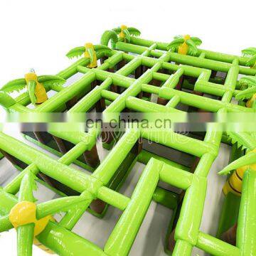 Inflatable Jungle Maze Tunnel Obstacle Laser Tag Playground For Sale