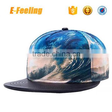 Wholesale Custom Printed Snapback Hat/Printed Snapback Cap