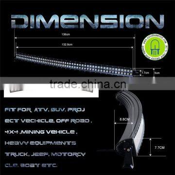 54inch Curved Work Light Bar 312W 4X4 for Led Lighting Bar photo-3