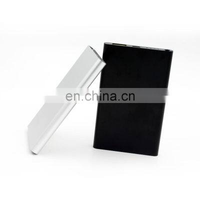 2020 Best Quality Metal 4000mah Power Bank Aluminum Super Thin Power Charger Oem Logo Print photo-5