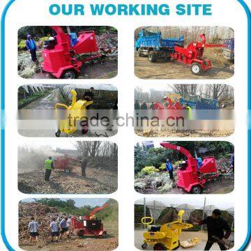 3 Point Hitch Low Invest Convenient Pulled Mobile Wood Crusher photo-6