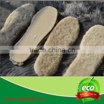 Wholesale price sheepskin wool shoe insole