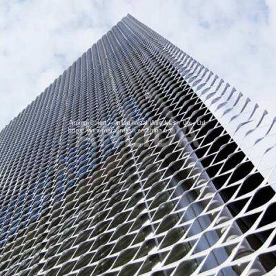 Aluminium Expanded Metal Mesh Color Aluminium Walkway Mesh Aluminum Metal Mesh Factory China photo-5