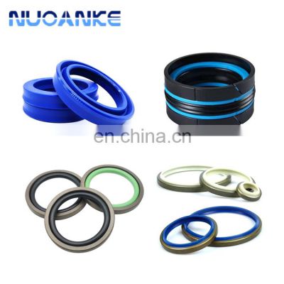 China Manufacture U Cup Dust Step Buffer Polyurethane PU Rubber Hydraulic Piston Rod Oil Seal Hydraulic Cylinder Seal