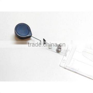 Twist Retractable Badge Holder ID Card Holder Reel With SWIVEL-BACK Alligator Clip photo-3