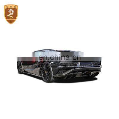 OEM Style Carbon Fiber Rear Diffuser Body Kit For Lambor Aventador LP740