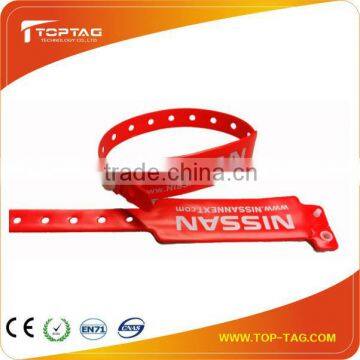 2013 Soft PVC Rfid Wristband for Hospital Patiene Management