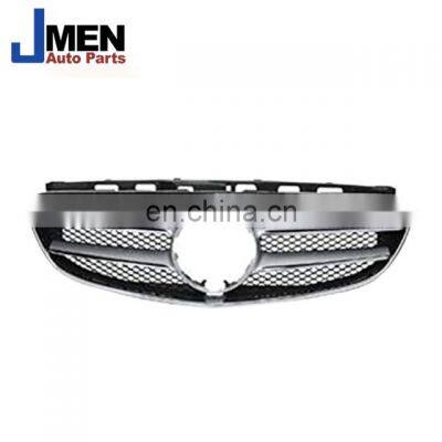 Jmen 2128851022 Front Center Grille for Mercedes Benz W212 E350 E550 14-16 Housing