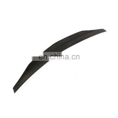 Carbon Fiber Ducktail Wing Spoiler for Mercedes Benz W212 E200 E350 E400 E500 E63 AMG 2010-2015 photo-3