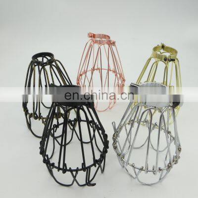 Decorative Pendant Light Fixtures Iron Bird Cage with Retro Edison/LED Bulb for Indoor Lamp Kits