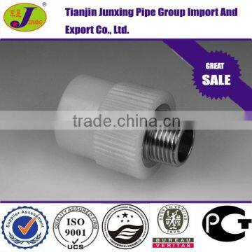 PERT Pipe fittings/ Plastic pipe fittings male threaded coupling