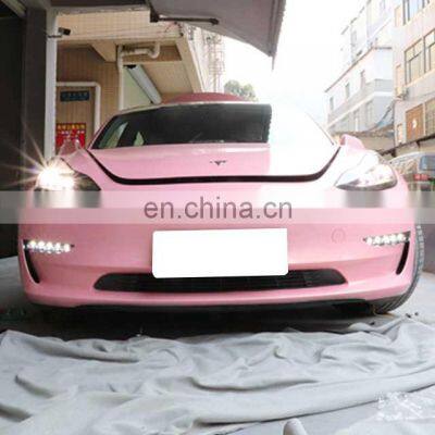 Car Accessories Front Bumper Lights LED Lamp for Tesla Model 3 With Dynamic Sequential Turn Signal photo-4