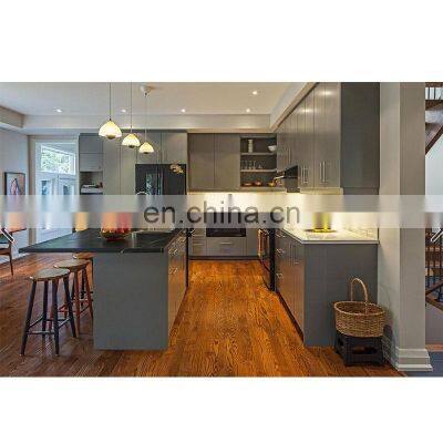 Ccustomize modern cuisine cocina kitchen furniture cabinet with kitchen island