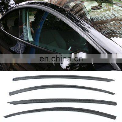 Car Exterior Accessories Black ABS Rain Cover Car Sticker For Tesla Model Y 2021