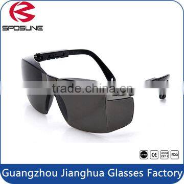 Sealing designed anti glare safety glasses welding and cutting ce en166 goggles