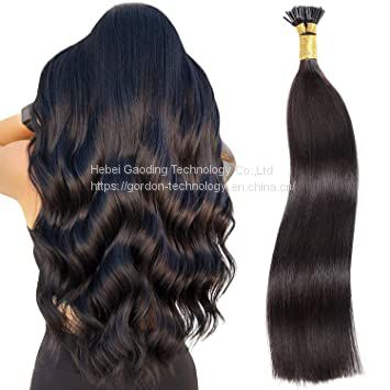 Long Straight Natrual Color I Tip Human Hair Extension with Factory Price