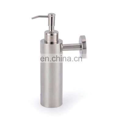 Longan Wall Mounted Stainless Steel Soap Dispenser Hotel Soap Bottle Soap Dispenser For Shampoo Lotion