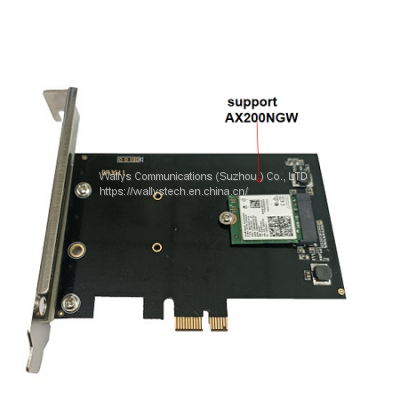 Wallys DR3G11 WiFi-modules-PCIe-adapter Linux AX200NGW Support QCN9074 photo-2