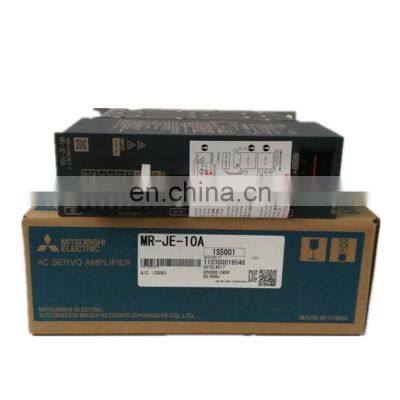 100W Mitsubishi amplifier AC servo motor driver MR-JE-10A in stock